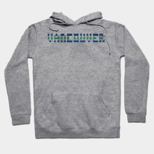 Tiled Pixel Hockey City Vancouver 2017 Hoodie